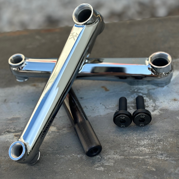 Demolition Revolt Cranks BMX Crank chrome