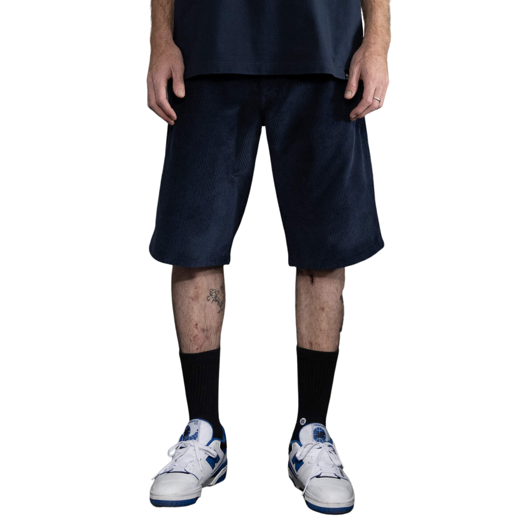 DAIRIKU ダークブルー ショートパンツ DAIRIKU ダークブルー ショートパンツ パンツ