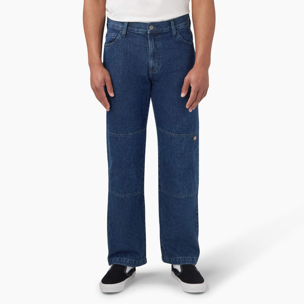 Dickies Mens Loose Fit Double Knee Jeans - Main Image