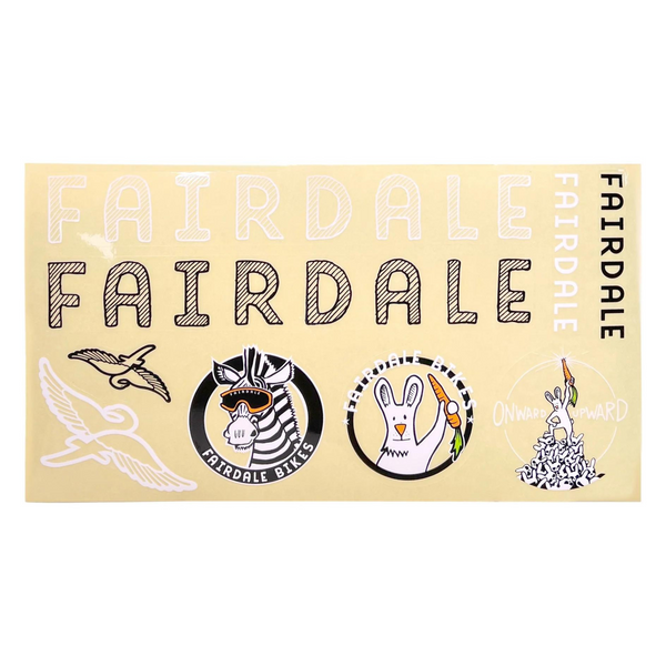Fairdale Sticker Sheet BMX Stickers Pack decal kit