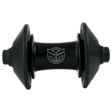 Federal Stance Pro Front Hub BMX Hubs black polished silver