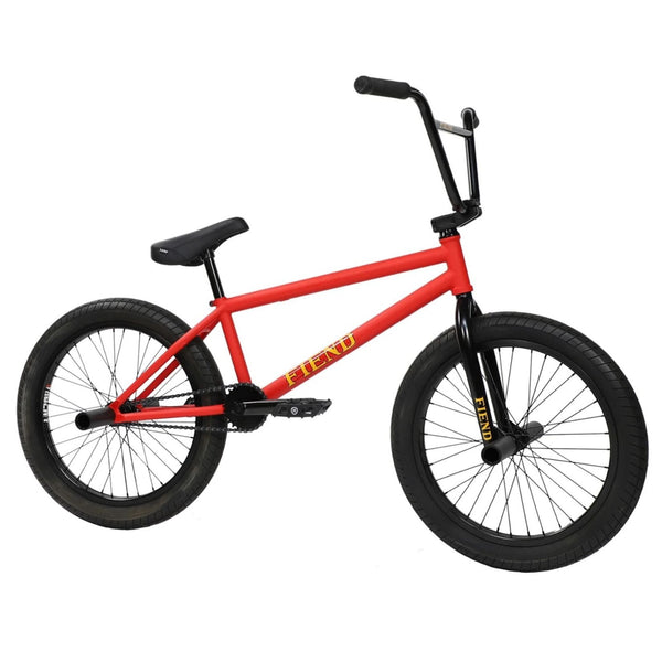 2022 Fiend Type A Bike Flat Bright Red BMX Bikes