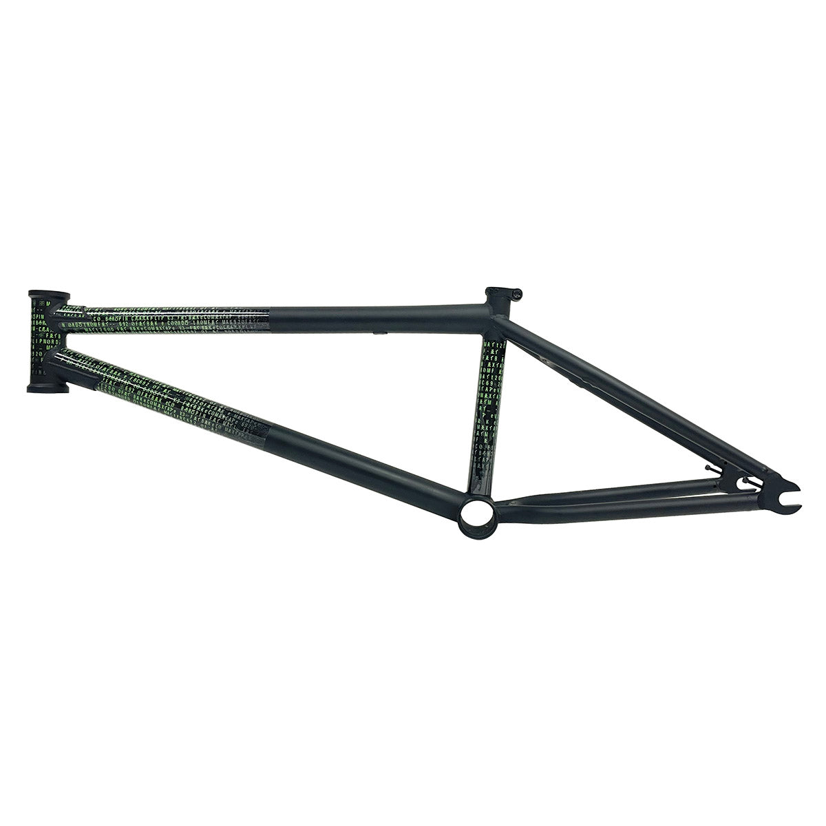 Matte black bmx frame best sale