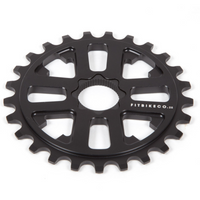 Fit 24mm Key Drive Sprocket BMX Sprockets black polished silver