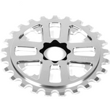 Fit 24mm Key Drive Sprocket BMX Sprockets black polished silver