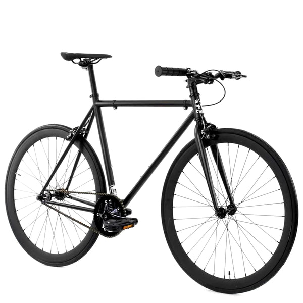 Golden Cycles Urban Fixed Gear Single Speed Vader Bike matte black bikes