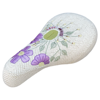 Odyssey x Bloom V2 Fat Pivotal Seat Cream BMX Flower Seats