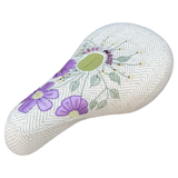 Odyssey x Bloom V2 Fat Pivotal Seat Cream BMX Flower Seats