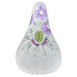 Odyssey x Bloom V2 Fat Pivotal Seat Cream BMX Flower Seats