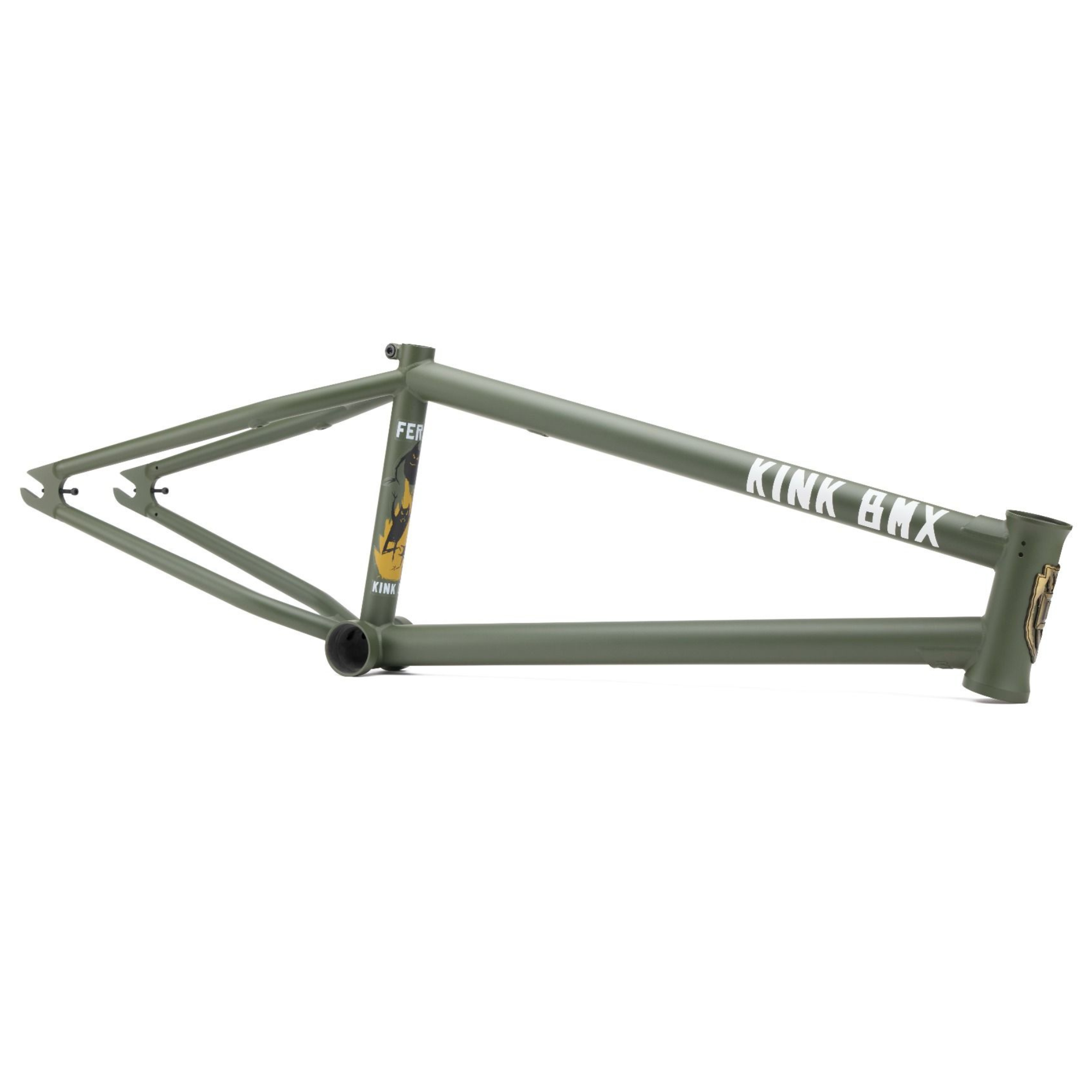 Kink Feral Frame Grunge Green BMX Frames – The Secret BMX Shop