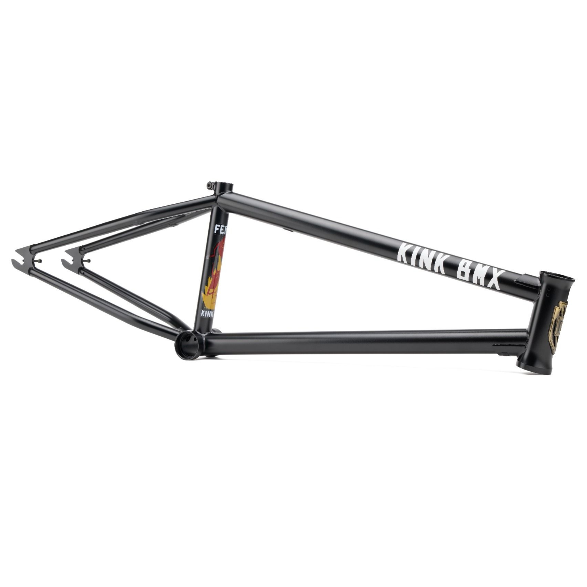 Kink Feral Frame Ed Black BMX Frames – The Secret BMX Shop