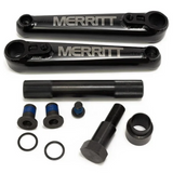 Merritt Battle MKII Cranks BMX Crank black raw