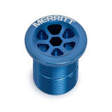 Merritt Fork Bolt w/Cable Pass Through BMX blue