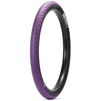 Merritt Option Bikelife 29" Tire Big BMX Wheelie Bike  Tires purple swerve wall