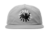 Odyssey Bear Central Snap Back Hat Gray BMX Hats Cap
