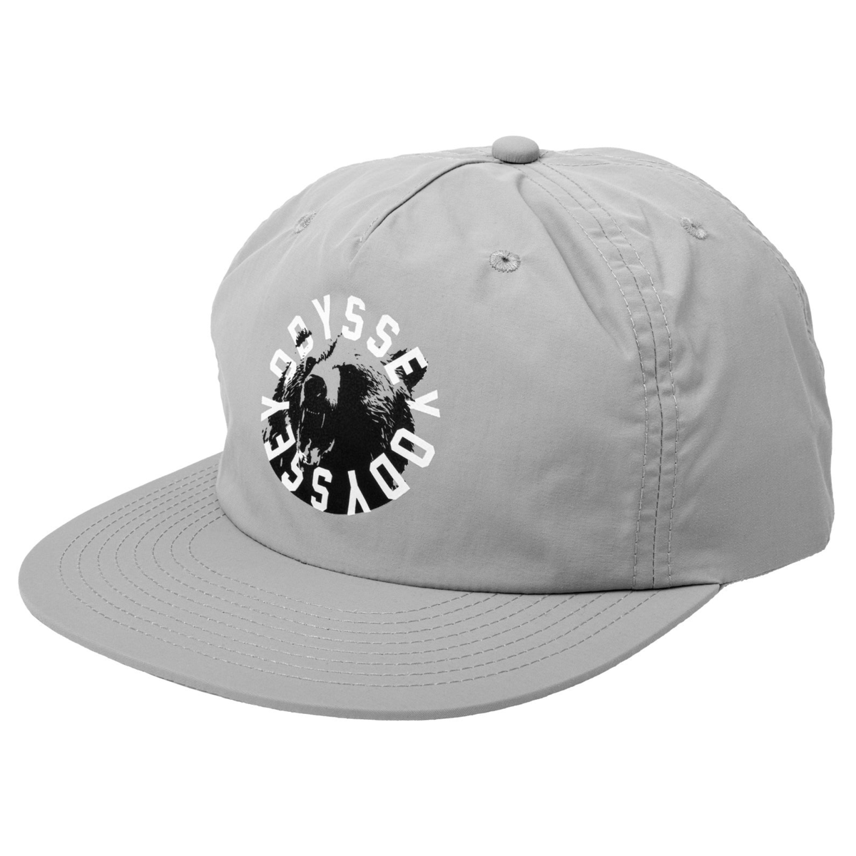 Odyssey Bear Central Snap Back Hat Gray BMX Hats – The Secret BMX Shop