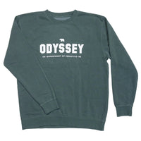 Odyssey Campus Crewneck Sweater Alpine Green BMX