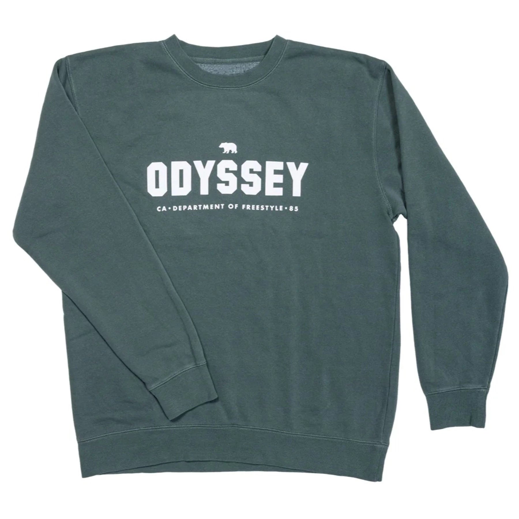 Odyssey Campus Crewneck Sweater Alpine Green BMX – The