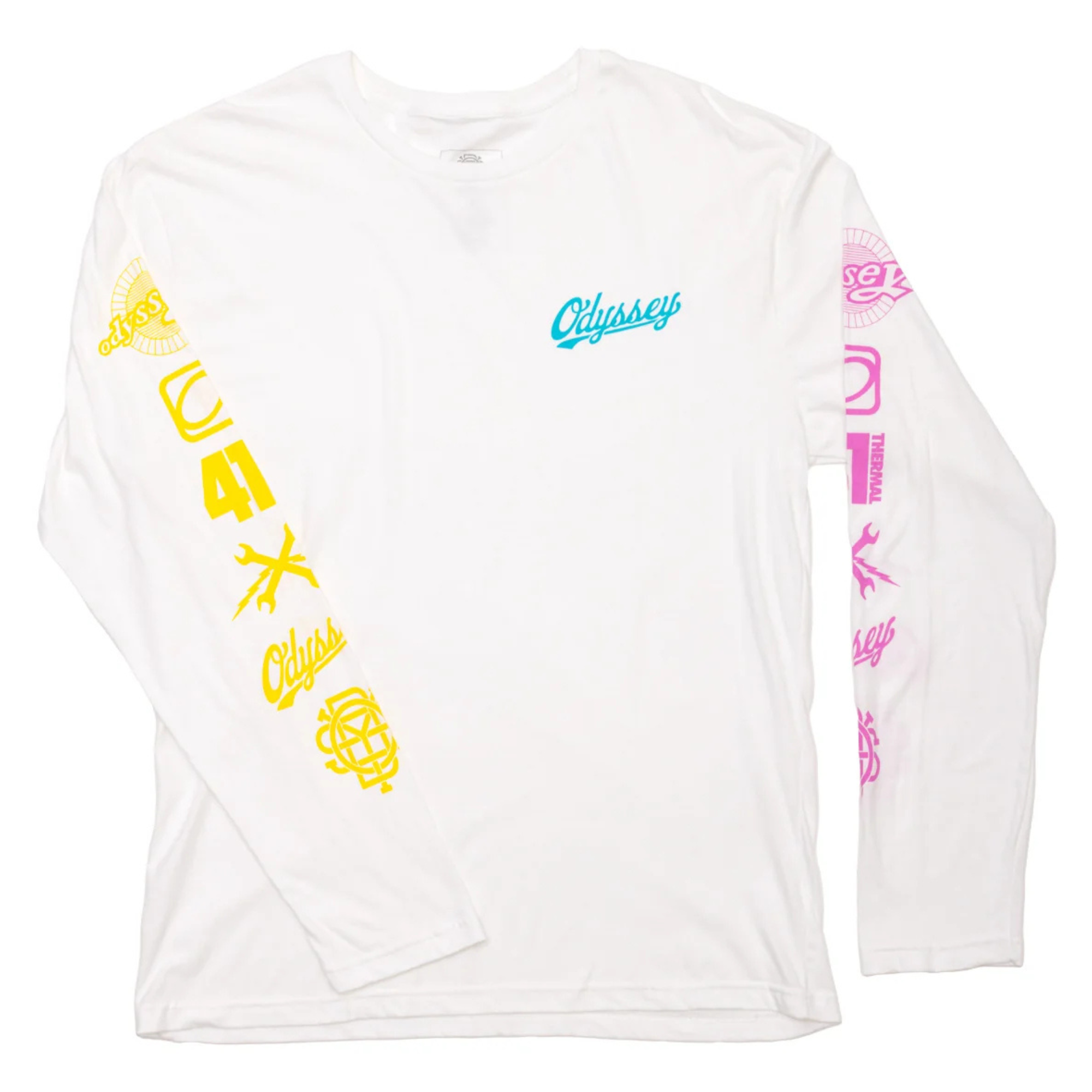 Odyssey History Long Sleeve Shirt White BMX Tee – The Secret BMX Shop