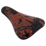 Odyssey Aitken Nightwolf Railed Seat Brown w/Gold Eyes BMX Seats