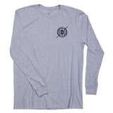 Odyssey Relay Long Sleeve Tee athletic heather gray BMX Shirt