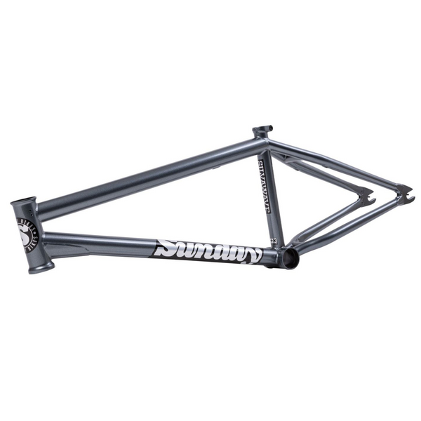 Sunday Silvawave Frame Metallic Dark Silver Brett Silva BMX Frames