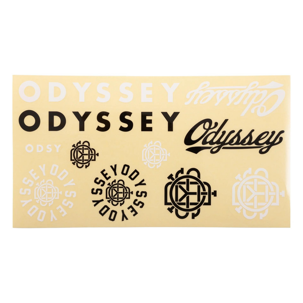 Odyssey 2022 Sticker Sheet BMX Stickers – The Secret BMX Shop