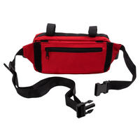 Odyssey Switch Pack bike frame shoulder bar handlebar bag black red black