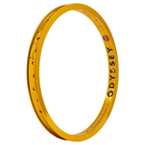 Odyssey Hazard Lite 20" Rim Anodized Gold Limited Edition 25th Anniversary BMX Rims