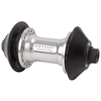 Odyssey Vandero Pro Front Hub black polished silver BMX Hubs