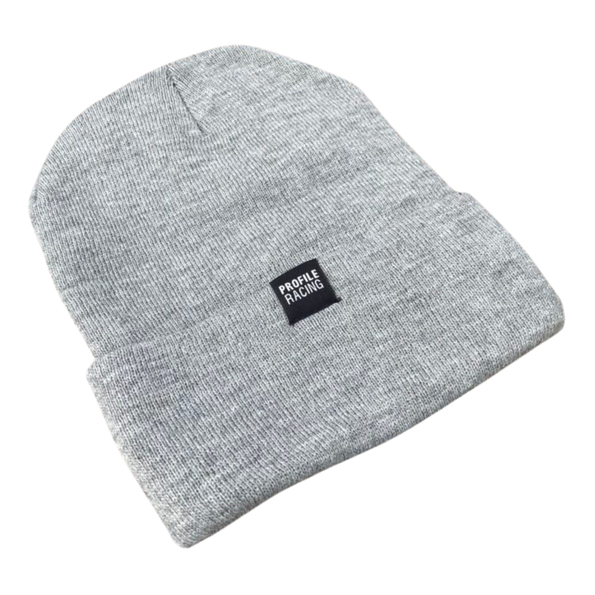 Profile Woven Label Beanie Heather Grey BMX Beanies – The Secret