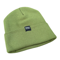 Profile Woven Label Beanie olive green BMX Beanies