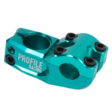 Profile Push Stem aqua teal BMX Stems Mark Mulville