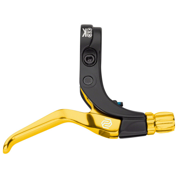 Promax Click V-Point Long Reach V-Brake Lever gold BMX Levers