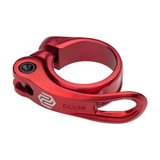 Promax Q-1 Quick Release Seat Post Clamp BMX Clamps red