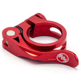 Ride Out Supply Quick Release Seat Post Clamp red Big BMX Clamps