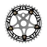 SE Alloy Chainring and Spider BMX Sprocket silver