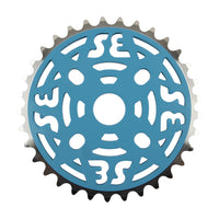 SE Bikes Alloy Sprocket Big BMX Sprockets light blue