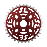 SE Bikes Alloy Sprocket Big BMX Sprockets red