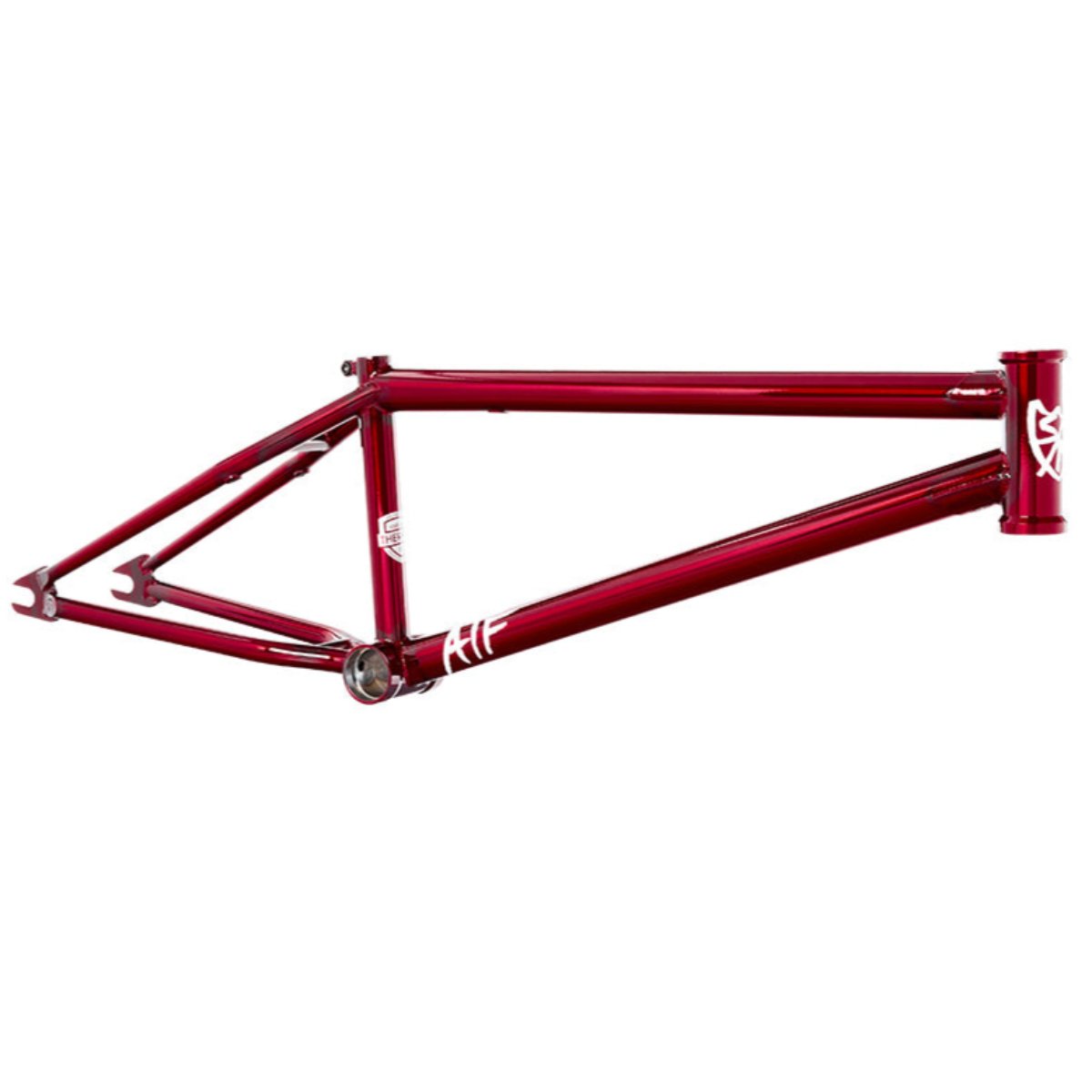S&M ATF Frame Trans Red BMX Frames – The Secret BMX Shop