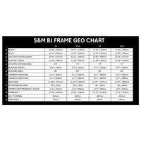 S&M Big Jumper 26" Frame PRE-ORDER DJ Dirt Jumper black raw blue red green