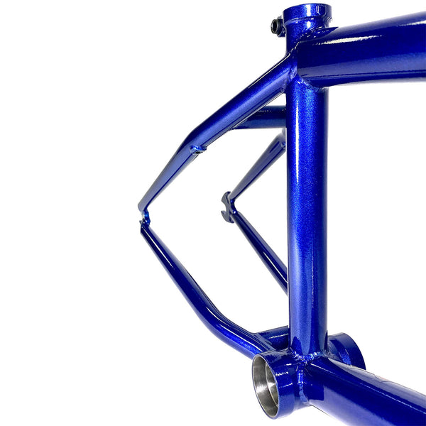 S&M Holy Diver Frame Midnight Sea Blue BMX Frames – The Secret BMX