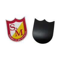 S&M Fridge Magnet BMX Shield Refrigerator Magnets