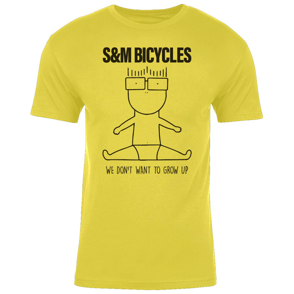 S&M Milo Tee Yellow BMX Shirt