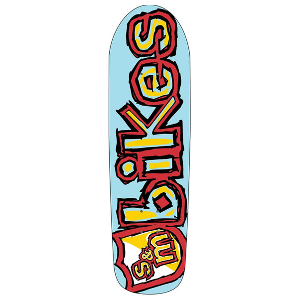 S&M Shield Your Eyes Skate Deck