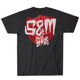 S&M Skull Shield Tee BMX Shirt