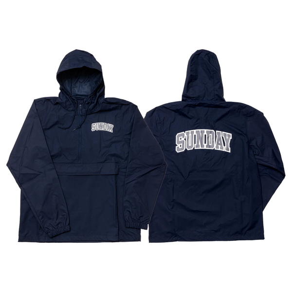 Sunday Blockhead Windbreaker Anorak Jacket BMX Jackets