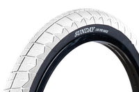 Sunday Current V2 Tire white BMX Tires