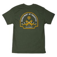 Odyssey Service Tee sage green BMX Shirt