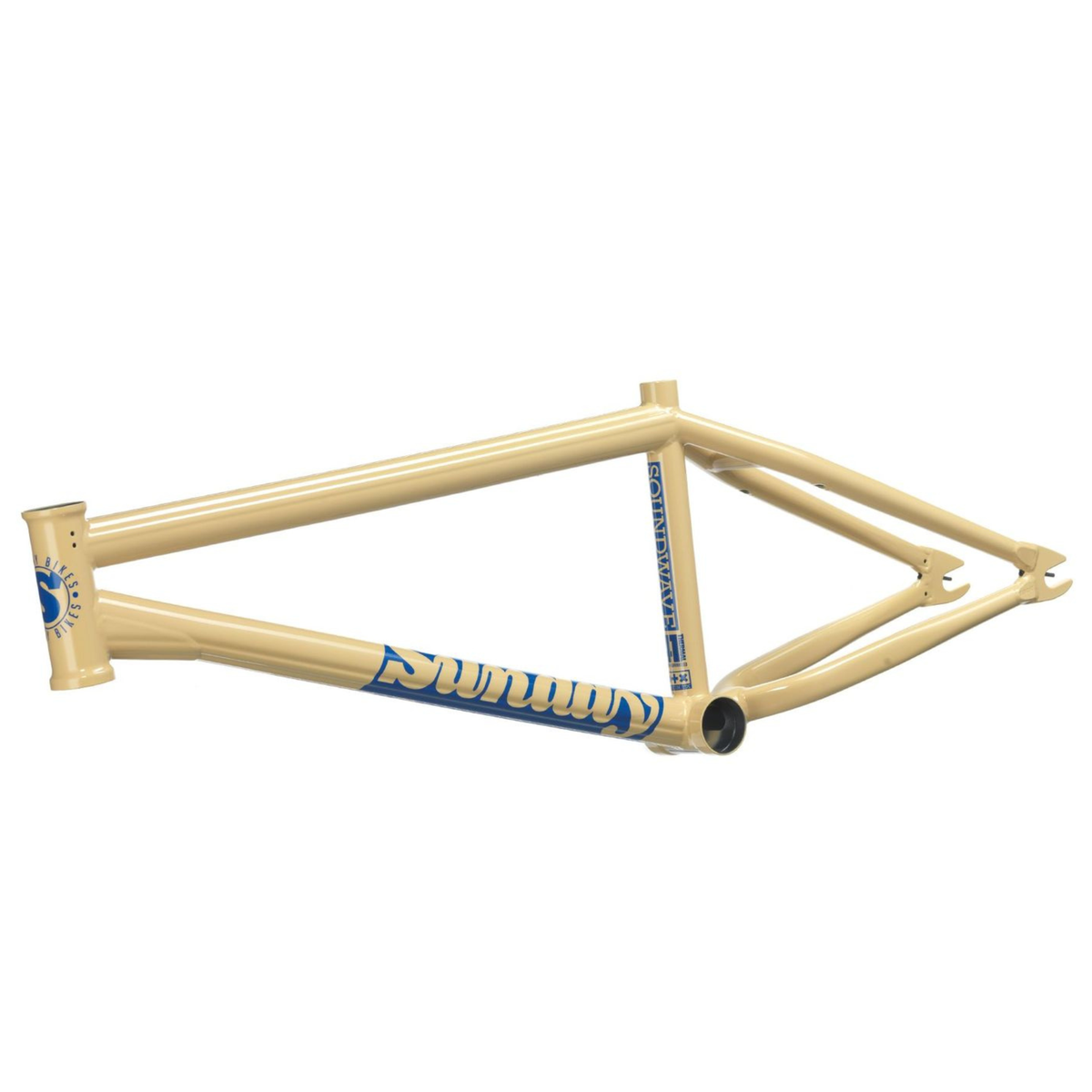 Sunday Soundwave V3 Frame Gloss Sand BMX Frames – The Secret BMX Shop